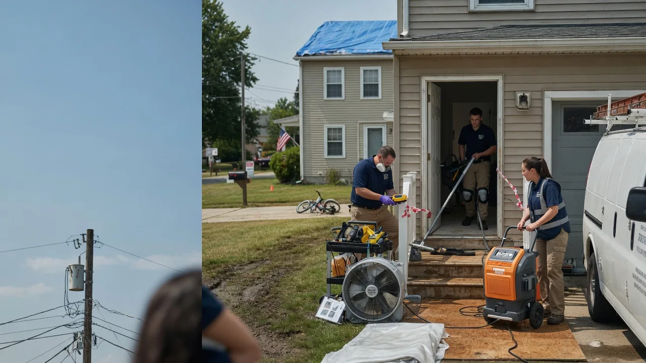 Water Damage Repair in Cedar Hill, TN near me